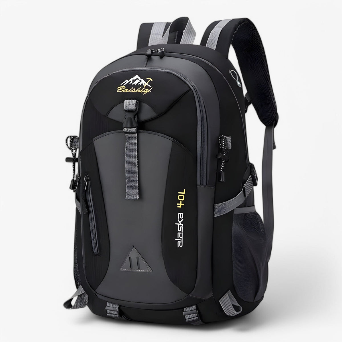 Backpack : Waterdichte Buitentas Rugzak met Grote Capaciteit - 30L - Donkerblauw in van Pantino