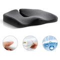 ErgoComfort - Pernă ergonomică pentru șezut - Gri închis