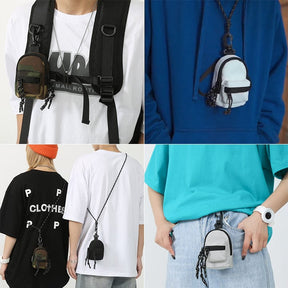 bags : Rugzak Licht Grijs - Cool Mini Backpack - Mini die Precies Draagt wat Jij Nodig Hebt in van Pantino