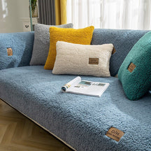 home & garden : Bankhoes Gebroken Wit - Zachte Stijlvolle Bankbescherming - Microvezel in Blauw (LAATSTE VOORRAAD) van Pantino