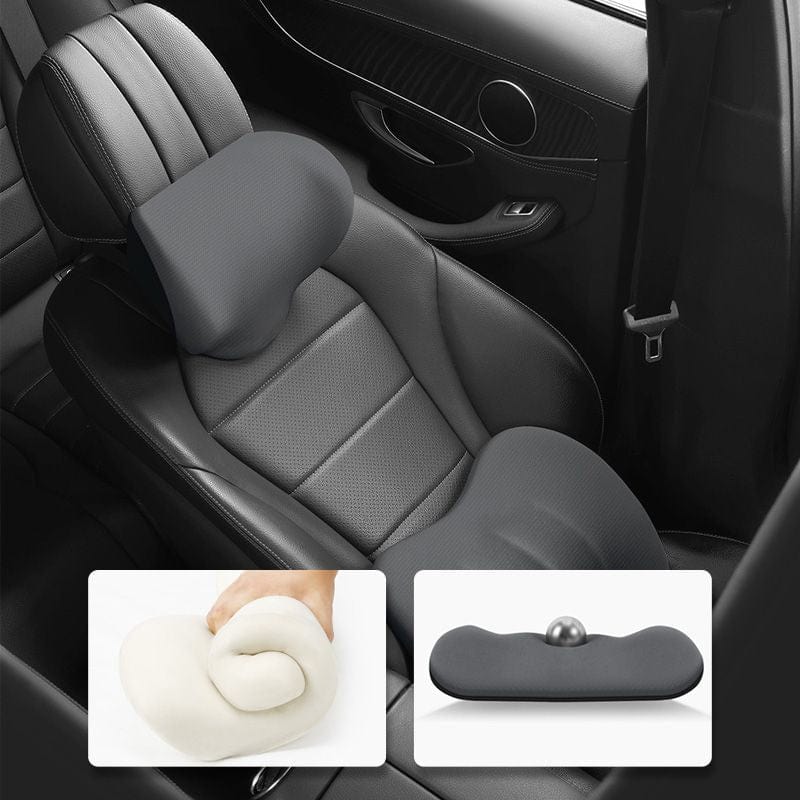 other : CozyDrive - Hoofdsteun & Rugkussen voor in de Auto - Blauw in van Pantino