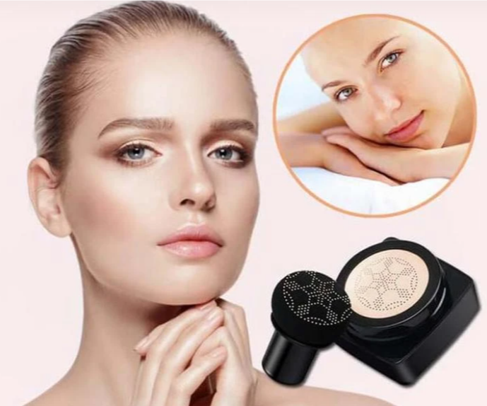 CC Cream Foundation : CC Cream Foundation Beige - Paddenstoelvormig Luchtkussen - Mineralen in van Pantino
