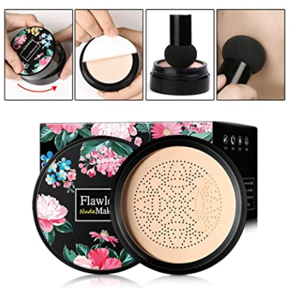 CC Cream Foundation : CC Cream Foundation Beige - Paddenstoelvormig Luchtkussen - Mineralen in van Pantino