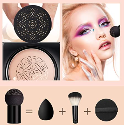 CC Cream Foundation : CC Cream Foundation Beige - Paddenstoelvormig Luchtkussen - Mineralen in van Pantino