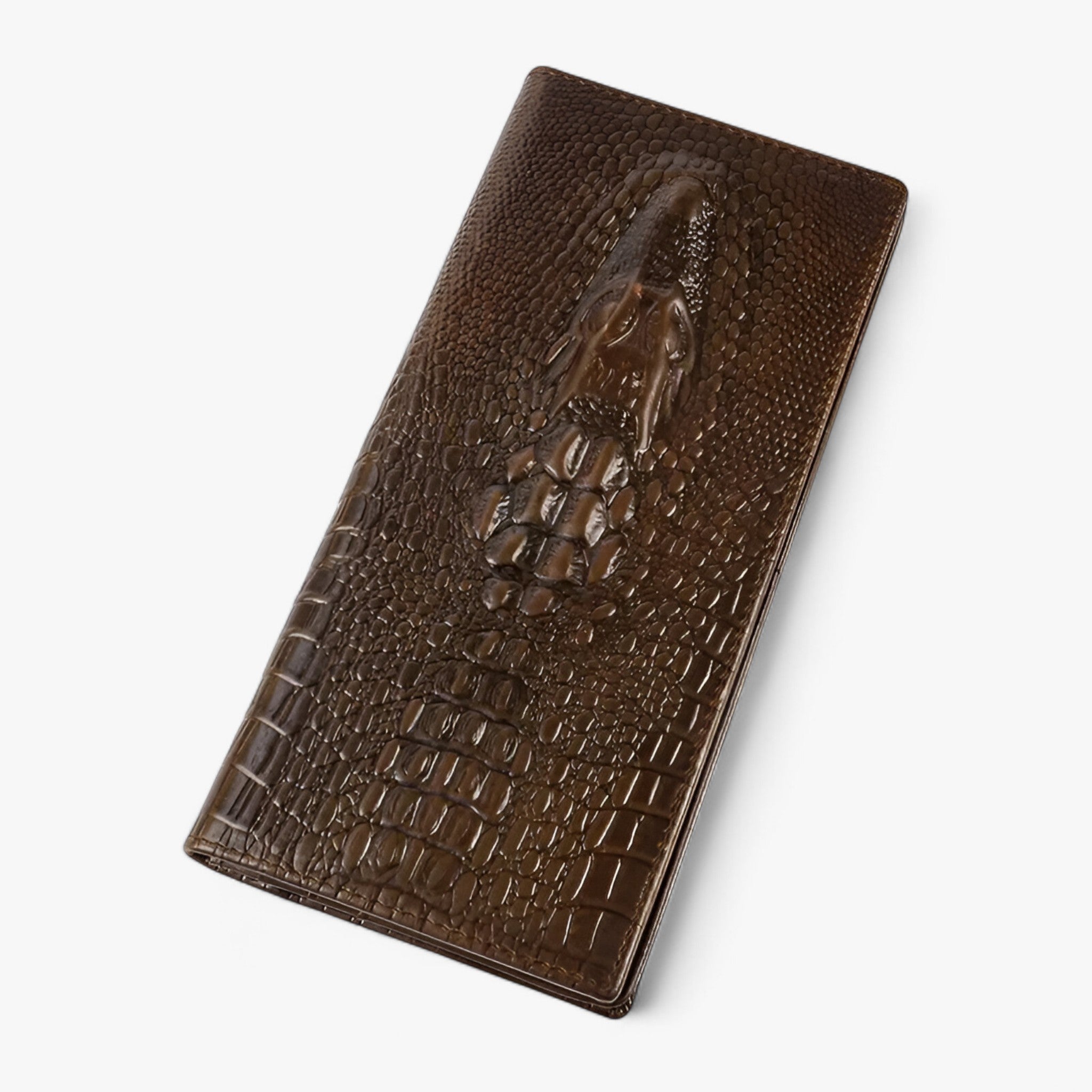 bags : Portemonnee Heren - Krokodillen Leren voor - Stijlvol en Compact in crocodile-01-chang van Pantino