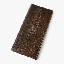bags : Portemonnee Heren - Krokodillen Leren voor - Stijlvol en Compact in crocodile-01-chang van Pantino