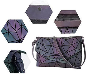 bags : Crossbody Tas - Geometrische Lichtgevende in van Pantino