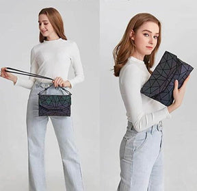 bags : Crossbody Tas - Geometrische Lichtgevende in van Pantino