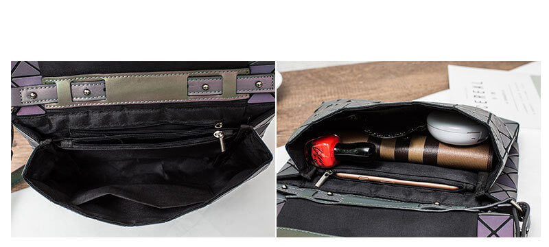 bags : Crossbody Tas - Geometrische Lichtgevende in van Pantino