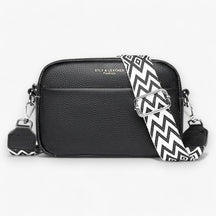 bags : CrossbodyBag Dames - Leren Damestas Zwart (Nog 2 op Voorraad) in Zwart (Nog 2 op voorraad) van Pantino