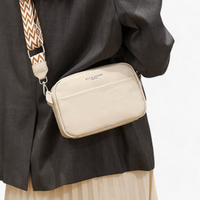 bags : CrossbodyBag Dames - Leren Damestas Zwart (Nog 2 op Voorraad) in van Pantino