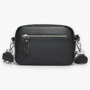 bags : CrossbodyBag Dames - Leren Damestas Zwart (Nog 2 op Voorraad) in van Pantino