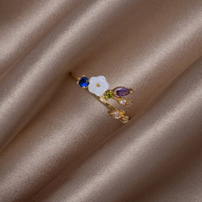 Ring : Ring Roze - Antira Blossom in van Pantino
