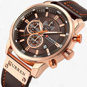 Watches : CURREN chronograaf polshorloge voor heren in van Pantino