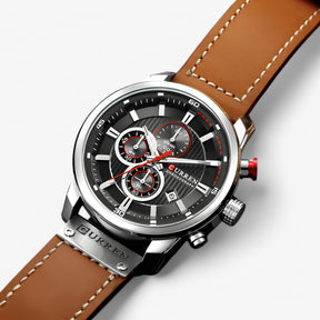 watches : Horloge Roségoud Zwart - Sport Polshorloge in van Pantino