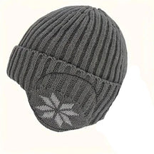 Beanie : Muts Dames Zwart - Trendy Gebreide in Grijs van Pantino