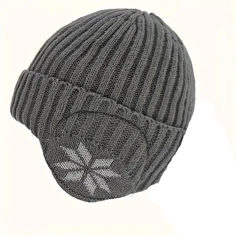Beanie : Muts Dames Zwart - Trendy Gebreide in Grijs van Pantino