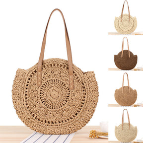 bags : Stro Handtas Zomer Strand - Beige in van Pantino