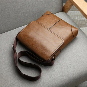 bags : Crossbody Tas Heren Bruin - Herentrendy Mode Casual Schouder Casual in van Pantino