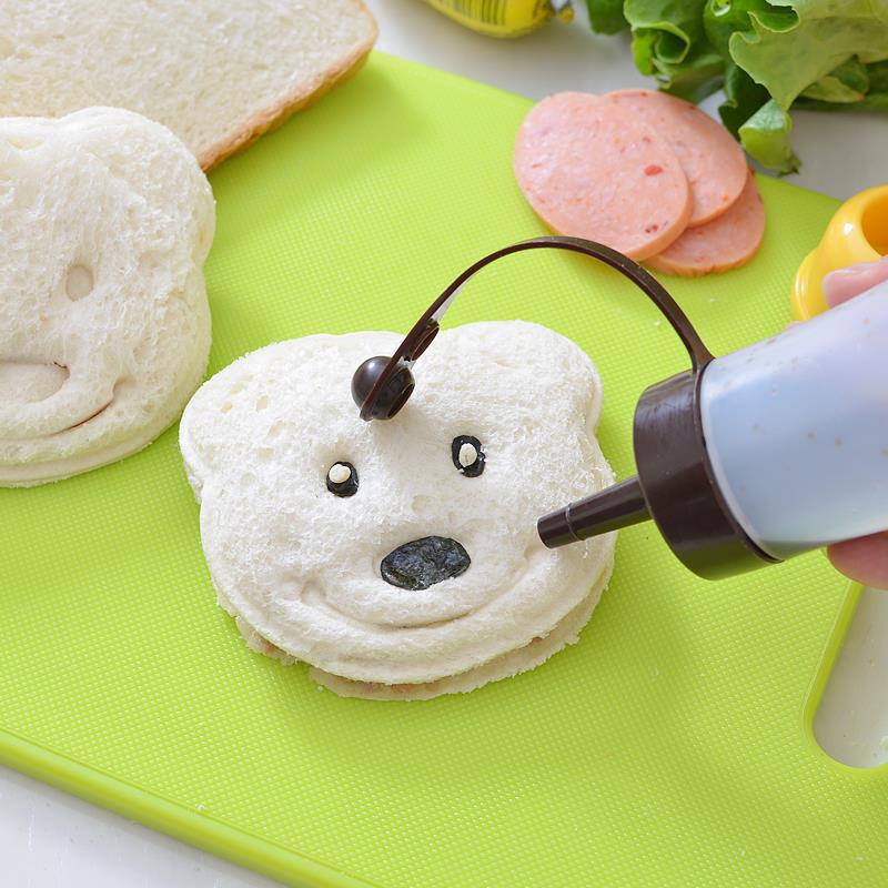 home & garden : Sandwich Uitdruk Vormpjes - Leuke Vormen Kinderen Verrassen - Kunststof in van Pantino