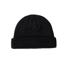 Beanie : Hoed Heren Zwart - Trawler Muts Gebreide Visser Retro Vintage Stijl Ski Skull Cap in Zwart Hoofdomtrek M (56-58 cm 22-22,8 inch) van Pantino