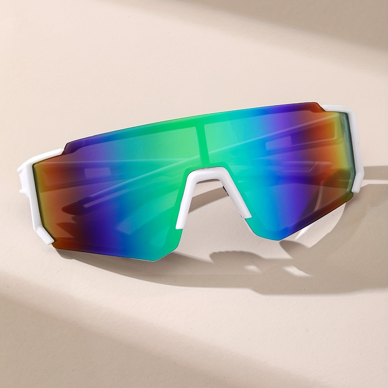 Sport Sunglasses : Sportzonnebrillen voor Heren met Gecoate Lenzen Buitenrijden - Zwart Grijs in van Pantino
