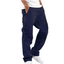 Cargo Pants : Cargobroek Heren Zwart - Cargo Broeken in Donkerblauw van Pantino