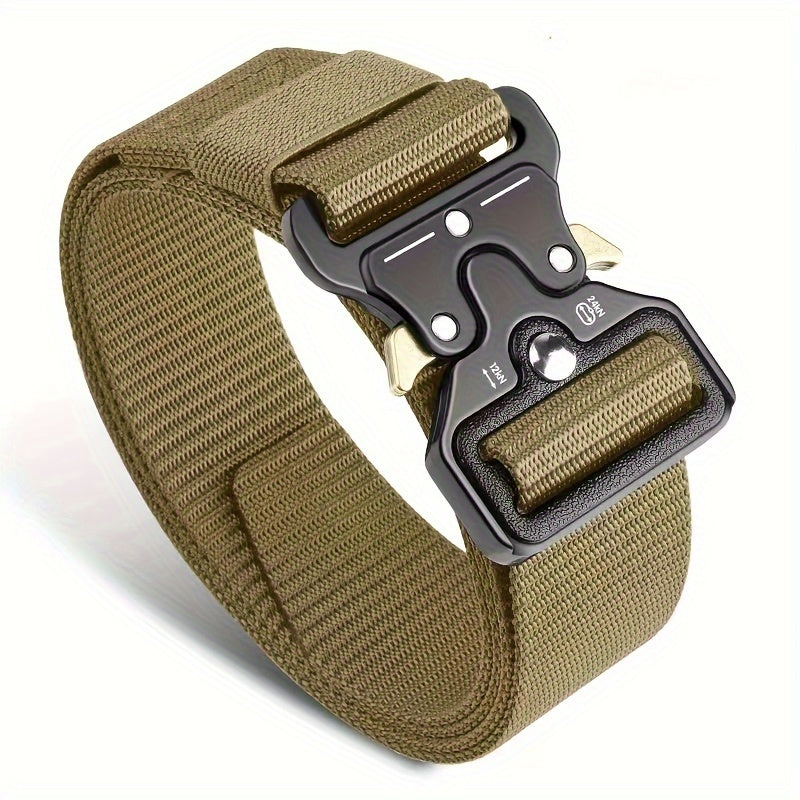 Belt : Riem Dames Zwart - Stijlvolle Tactische voor Mannen en in Khaki 120cm 47.24inch van Pantino