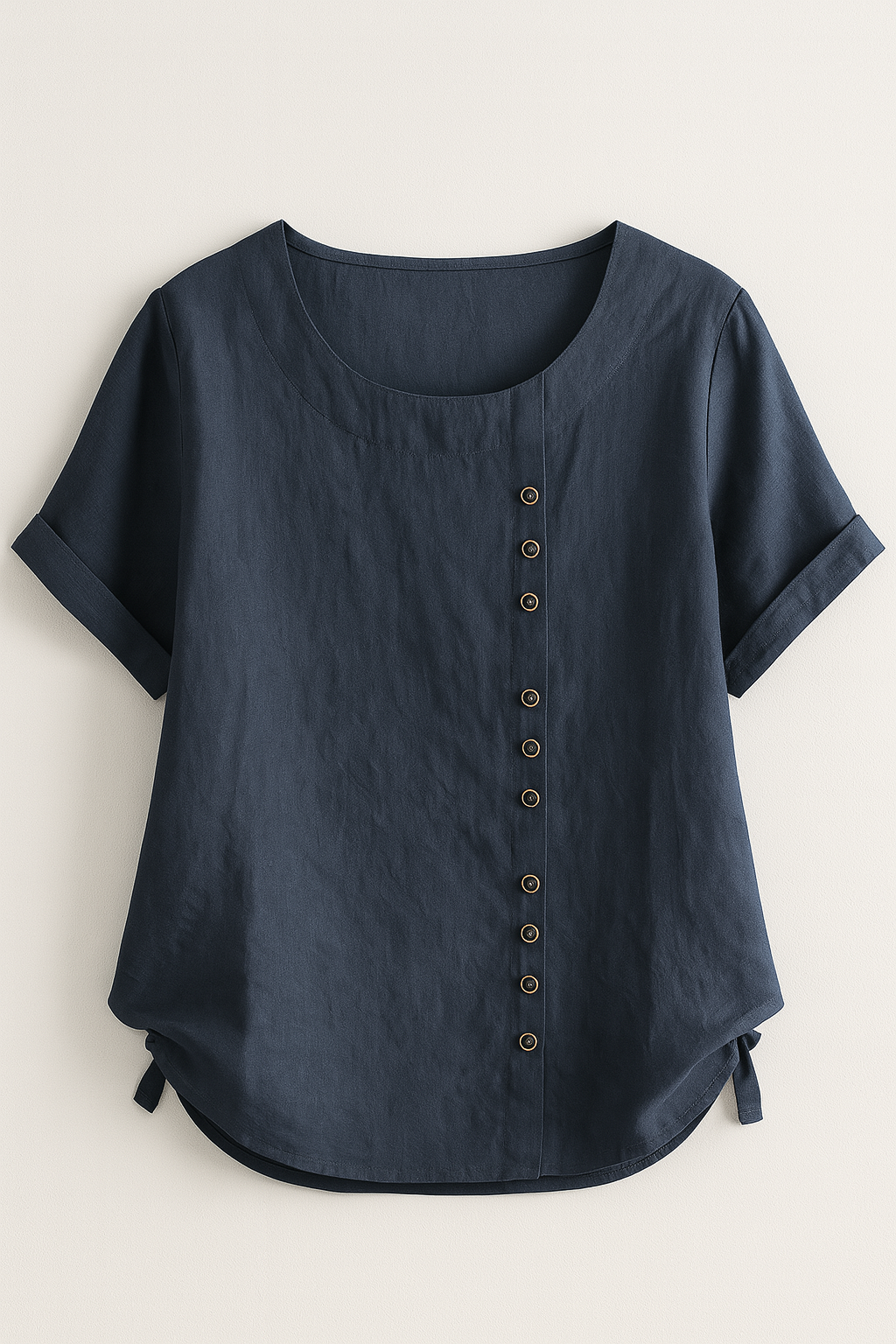Women's Top Clothes : Heren Linnen Casual Zomeroverhemd met Knopen, Lange Mouwen, Ademend in van Pantinoshop