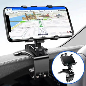 Dashboard Phone Holder : Dashboard Telefoonhouder - Steenvast Draaibaar 360° - Siliconen in van Pantino