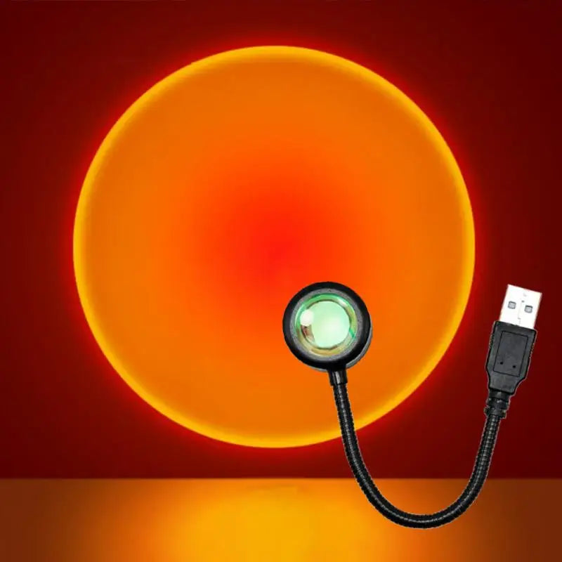 Zonsondergang Projectielamp – Regenboog Prisma Sfeerlicht