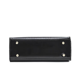 bags : Glossy Handtas - Bruin in van Pantino