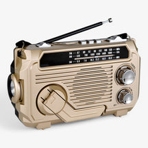 Gadgets : Multifunctionele Zonneradio - Voorbereid op Elke Situatie - Lichtbruin in Khaki (Bijna uitverkocht) van Pantino