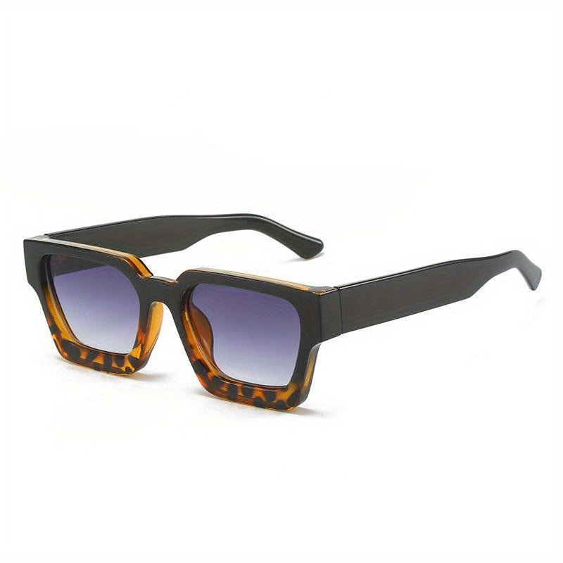 Sunglasses : Zonnebril met Dik Montuur Heren - C1 Zwart in C9 zwarte luipaard van Pantino