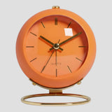 Stille Kwarts Bureauwekker - Vintage Tafelklok voor Slaapkamer/Kantoor