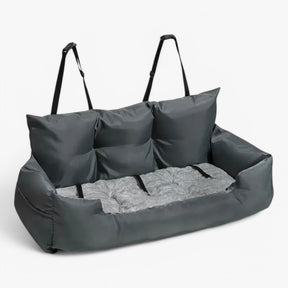 pets : Luxe Hondenbed voor Auto Cozyride - Militair Groen in Donker Grijs van Pantino