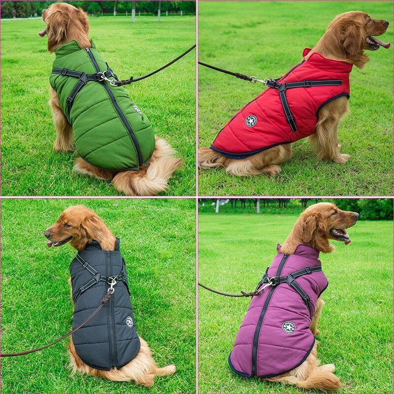 pets : Waterdichte Hondenjas - Warm Multifunctioneel Winter - Nylon in van Pantino