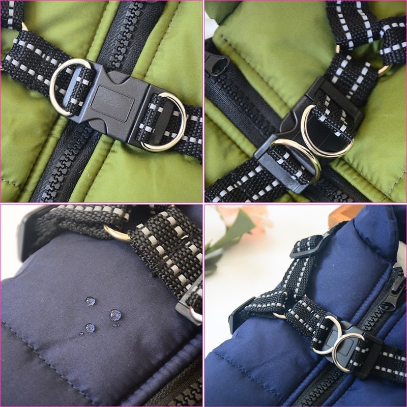 pets : Waterdichte Hondenjas - Warm Multifunctioneel Winter - Nylon in van Pantino