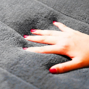 home & garden : Memory Foam Badmat - Zilver Grijs in van Pantino