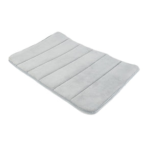 home & garden : Memory Foam Badmat - Zilver Grijs in van Pantino