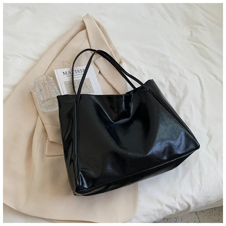 bags : Leren Schoudertas Blauw in Zwart van Pantino