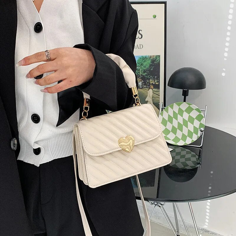 bags : Draagtas met Hart - Khaki in van Pantino