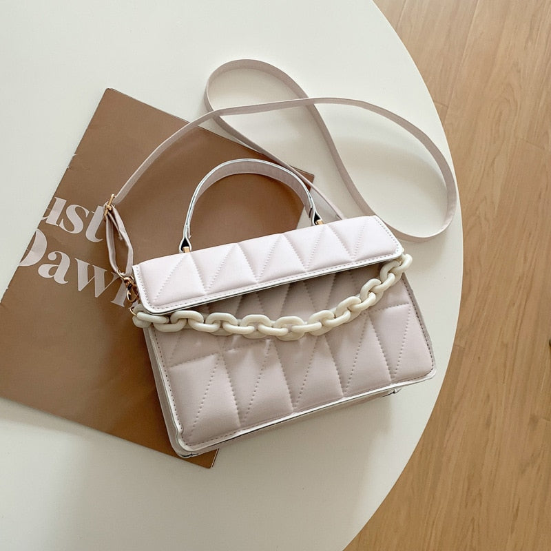 bags : Schoudertas Dames Leer - Zwart in Wit van Pantino