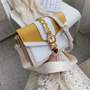 bags : Crossbody Tas Geel - Luxe in Geel van Pantino