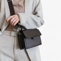 bags : Retro Schoudertas Dames Groen - Klassieke Charme - Imitatieleer in Donkerbruin van Pantino