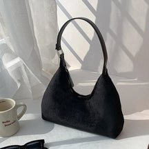 bags : Vrijetijdstas Dames - Kleine Luxe PU-Leer Stijl - PU-Leer in Zwart van Pantino