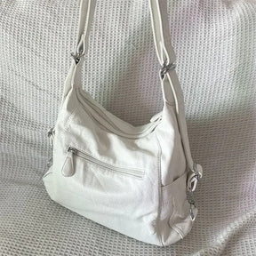 bags : Witte Schoudertas Dames Leer - Wit in van Pantino