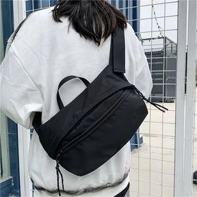 bags : Schoudertas Dames Nylon - Zwart in van Pantino