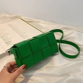 bags : Clutch Wit - ChicClutch - In Eenvoud in Groen van Pantino