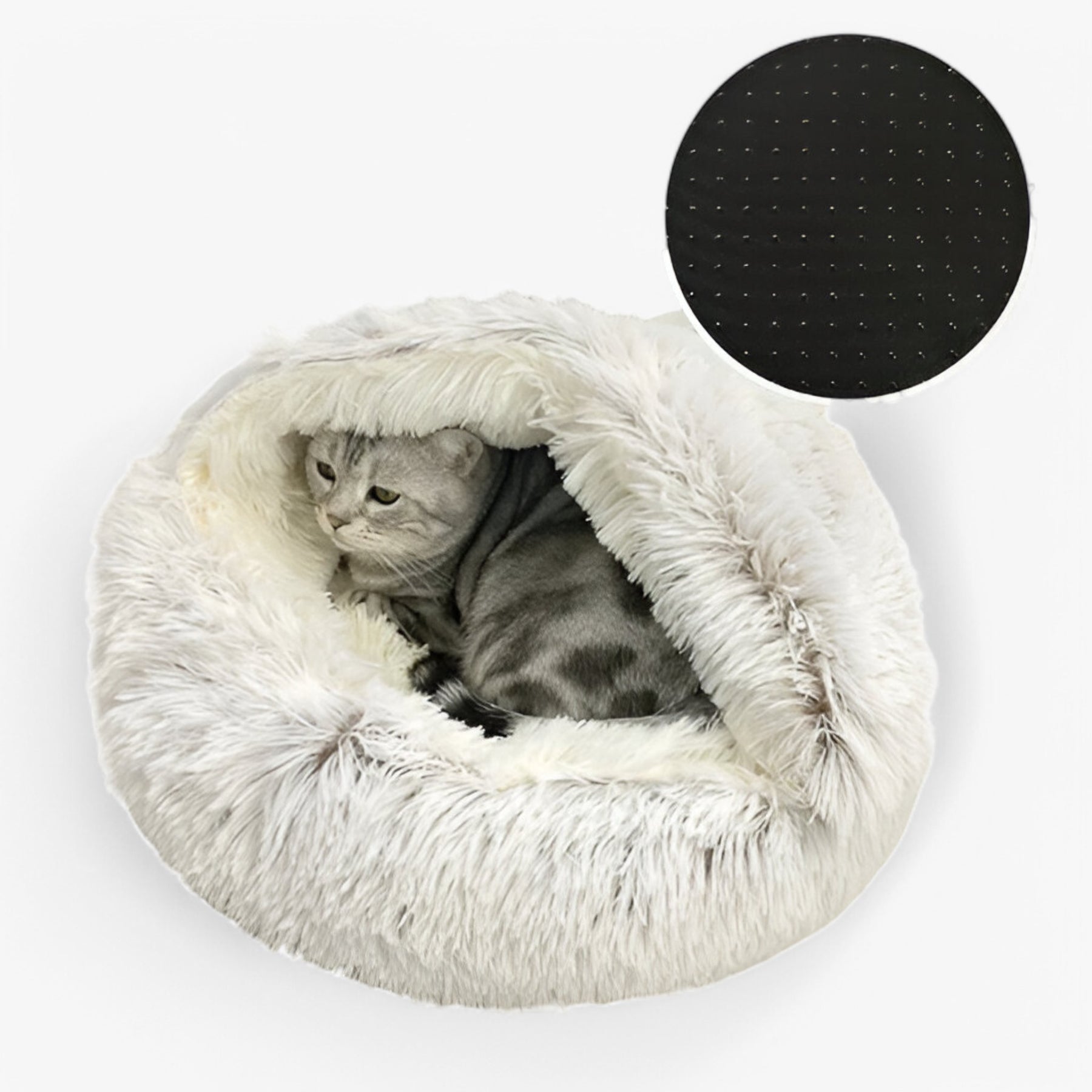 pets : CozyNest - Huisdieren Bed - Donkergrijs in van Pantino